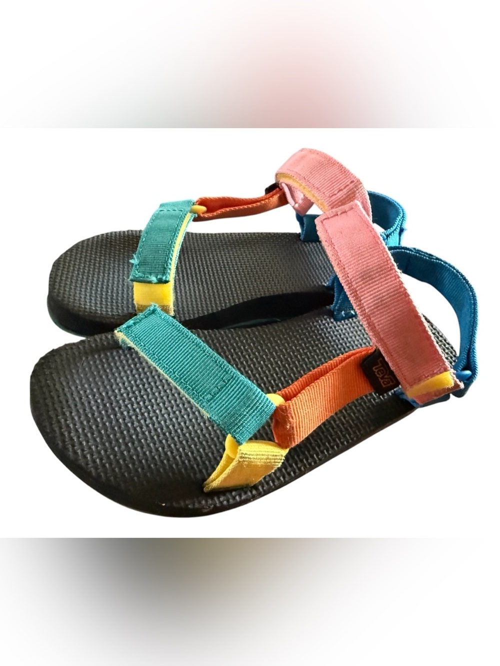 Teva Kids' Original Universal Sandal in the "90s Multi" or "Bright Multi" colors